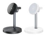 XO CX038 Desktop Holder 15W 3-in-1 Wireless Charger (with Iron Piece) - imagine 2