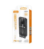 Jokade JG032 KEMAN series 22.5W+PD20W fully compatible mobile power bank with wire (10000mAh) - imagine 2