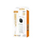 Jokade JG033 ZHAKE series 22.5W+PD20W fully compatible mobile power bank with wire (20000mAh)