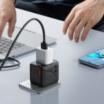XO WL36 20W Universal Travel Converter Charger 2USB-C+1USB-A