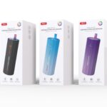 XO F71 Hidden Carrying Handle Cylinder LED Dazzle Speaker — изображение 2