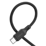 Hoco X90 Cool 60W silicone charging data cable for Type-C to Type-C - imagine 2