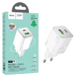 HOCO N41 Almighty PD20W+QC3.0 charger(EU)+set cable