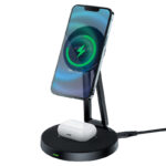 ACEFAST E8 desktop 2-in-1 wireless charging holder - imagine 5