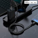 ACEFAST C1-01 USB-C to Lightning aluminum alloy charging data cable - imagine 5