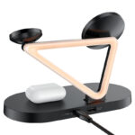 ACEFAST E9 desktop 3-in-1 wireless charging holder - imagine 4