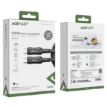ACEFAST C4-03 USB-C to USB-C 100W aluminum alloy charging data cable - imagine 5