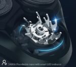 HOCO DAR06 Plus electric razor with smart LED indicator - imagine 5