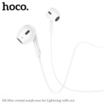 Hoco M1 Max crystal earphones for iPhone with mic - imagine 6