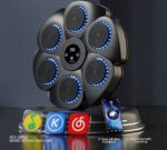 XO SF-02 Musical Boxing Target 6 Targets RGB Lights Auto Scoring (With Adult Full Cover Boxing Gloves) - imagine 2