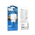HOCO CS53A Surplus single port PD25W charger set(EU) - imagine 4