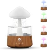 XO HF10 Raining Clouds Colorful Lights Humidifier Aromatherapy Diffuser (EU)