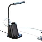 XO WX032 (pen holder, desk lamp, wireless charger) 3 in 1 25W wireless charger - imagine 2
