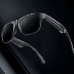 XO E14 Smart Audio Glasses with UV-protective lenses, (with a pair of silicone sound tubes)