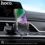 HOCO DCA34 Core transparent wireless charging car holder