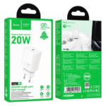 Hoco N60 Gentle single port PD20W charger(EU) — изображение 4