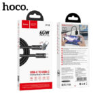 HOCO U118 Type-C to Type-C Triumph 60W rotating charging data cable - imagine 3