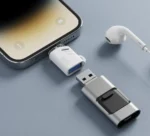 XO NB256A USB-A Female to Apple OTG Adapter (with Lanyard)