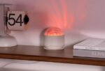 XO OZ17 USB-powered 16-colour projector lamp Aurora + Water Ripple dual-shade design White (with remote control)