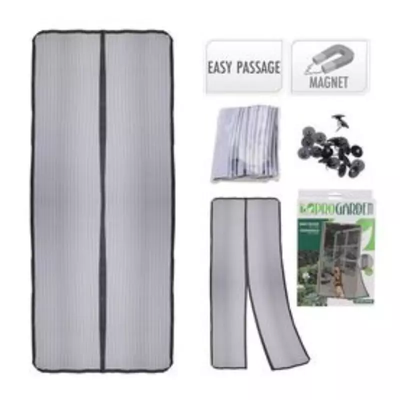 Plasa-draperie contra insectelor ProGarden, 50 x 210 cm, 2 buc