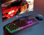 HOCO DI16 Gaming Illuminated keyboard and mouse set(russian version) - imagine 2