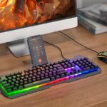 HOCO DI16 Gaming Illuminated keyboard and mouse set(russian version)