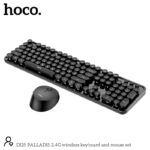 Hoco DI25 PALLADIS 2.4G wireless keyboard and mouse set(English and Russian version) - imagine 4