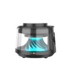 Wiwu 5 in 1 Wireless Charger with ambient light & speaker Wi-W039