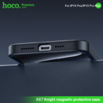 Hoco Knight magnetic protective case for iPhone (AS7) - imagine 12