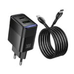 Hoco CS112A Lounge PD30W+QC3.0 charger(EU)+set - imagine 5