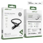 ACEFAST C1-05 Lightning to 3.5mm aluminum alloy headphones adapter cable — изображение 6