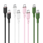 ACEFAST C2-03 USB-C to USB-C zinc alloy silicone charging data cable - imagine 6