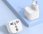HOCO DC60 Central socket adapter(EU) - imagine 6