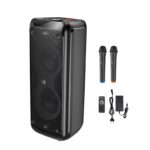 HOCO DS58 Heritage dual 10-inch RGB light Bluetooth speaker(EU) — изображение 2