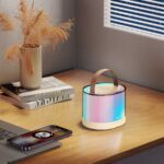 XO F47 Aurora Ambient Light Bluetooth Speaker with Microphone