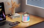 XO F47 Aurora Ambient Light Bluetooth Speaker with Microphone
