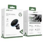 ACEFAST D3 magnetic wireless charging car holder - imagine 6