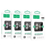 HOCO 3D Eagle eye metal lens film for iPhone(V12 Plus) - imagine 4