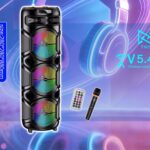 Kakusiga KK-8303 QIANYIN colorful light wireless speaker