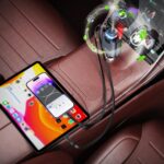 XO CC72 Aromatherapy Car Retractable Cord Starry Sky Canopy