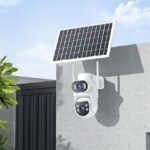 XO CR19 EU 4G AOV Solar-Powered Dual-Lens 4-Megapixel Outdoor Camera （no charger inside)