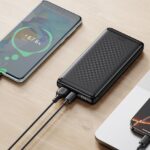 XO PB308 USB-C/USB-A 22.5W Digital Fast Charger 10000mAh