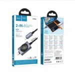 Hoco CW66 PD100W+iWatch 2-in-1 charging cable - imagine 2