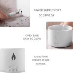 XO HF11 Volcano Crackle Effect Spray Humidifying Aromatherapy Diffuser (EU) - imagine 3
