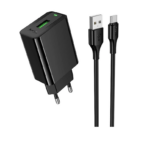 Hoco CS92A Leader single port QC3.0 charger+set(EU) - imagine 3