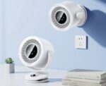 Hoco HX608 clip mount fan - imagine 2