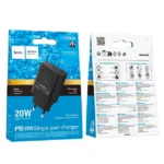 Hoco CS93A Leader single port PD20W charger(EU) - imagine 2