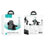 HOCO HW32 Crown push-type wireless charging car holder(center console) - imagine 2