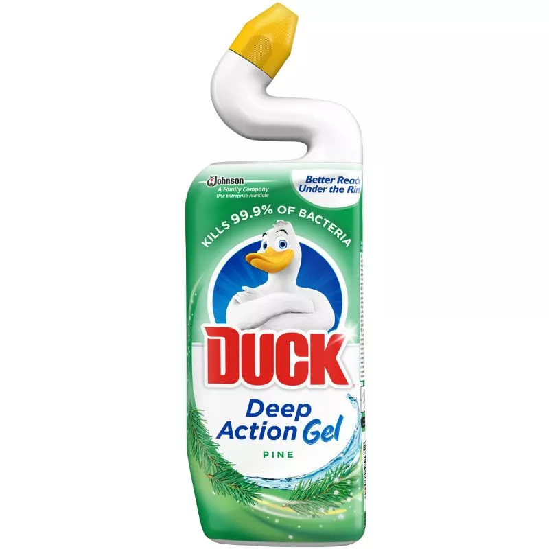 Solutie pentru curatarea toaletei DUCK Pine, 750 ml