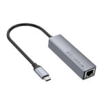 HOCO HB34 Easy link Type-C Gigabit network adapter(Type-C to USB3.0*3+RJ45) - imagine 2